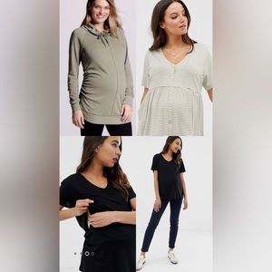 Maternity and nursing top bundle Ingrid & Isabel, ASOS, Liz Lange, Target